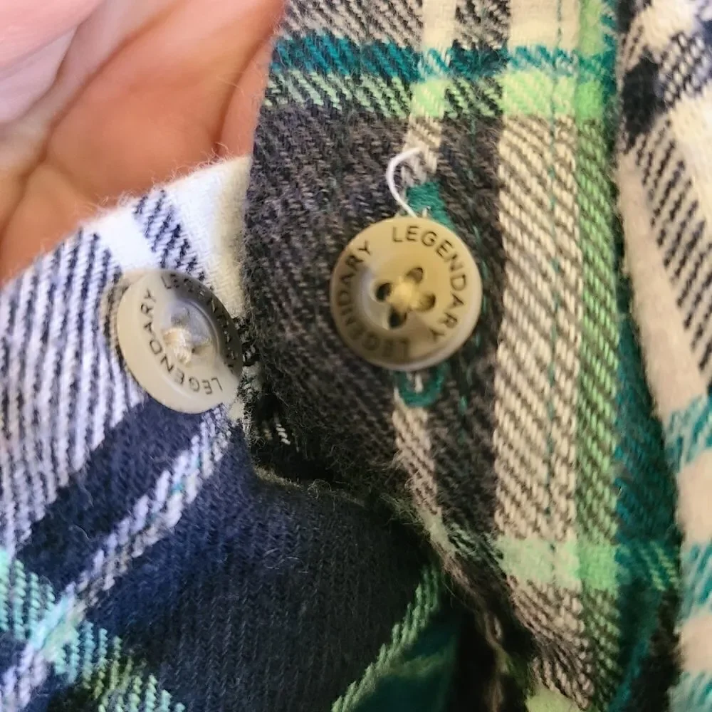 Legendary Whitetails Plaid Button Down